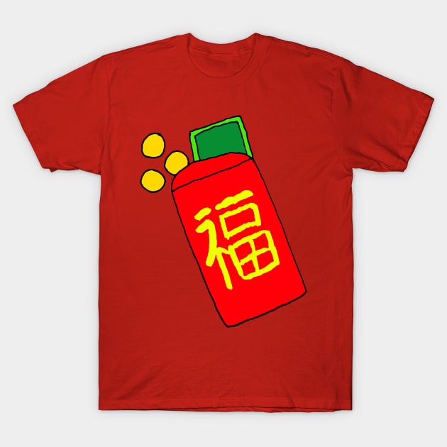 Red Envelope (Chinese New Year) T-Shirt by jhsells98